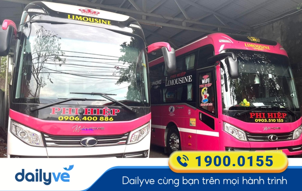 Nhà xe Phi Hiệp tuyến Sài Gòn đi Quảng Ngãi