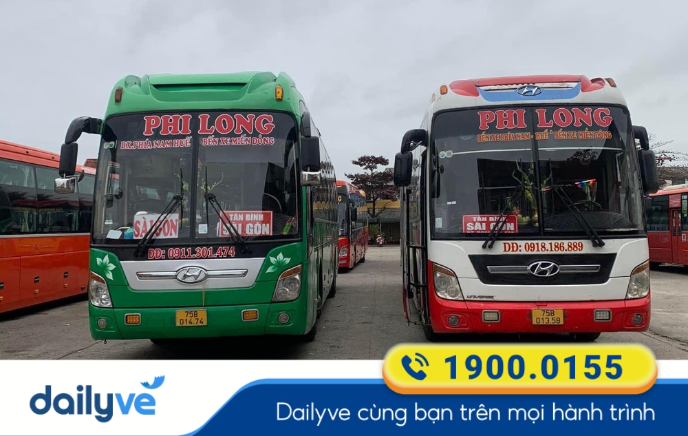 Nhà xe Phi Long tuyến Sài Gòn đi Huế Thừa Thiên Huế