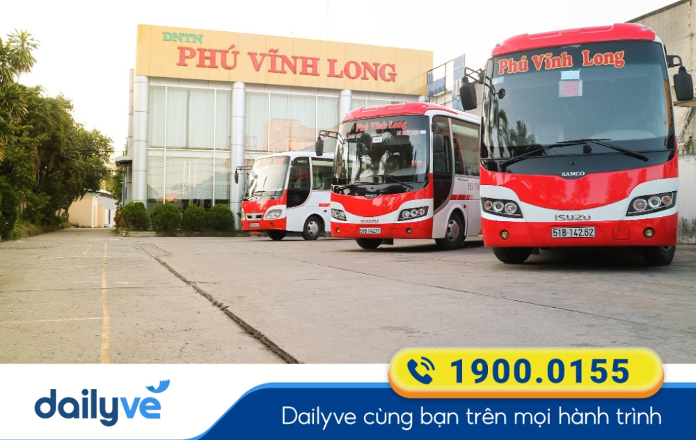 Nhà xe Phú Vĩnh Long tuyến Sài Gòn đi Tiền Giang