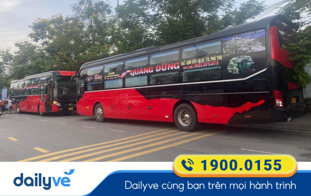 Nhà xe Quang Dũng Limousine tuyến Sài Gòn đi Huế Thừa Thiên Huế