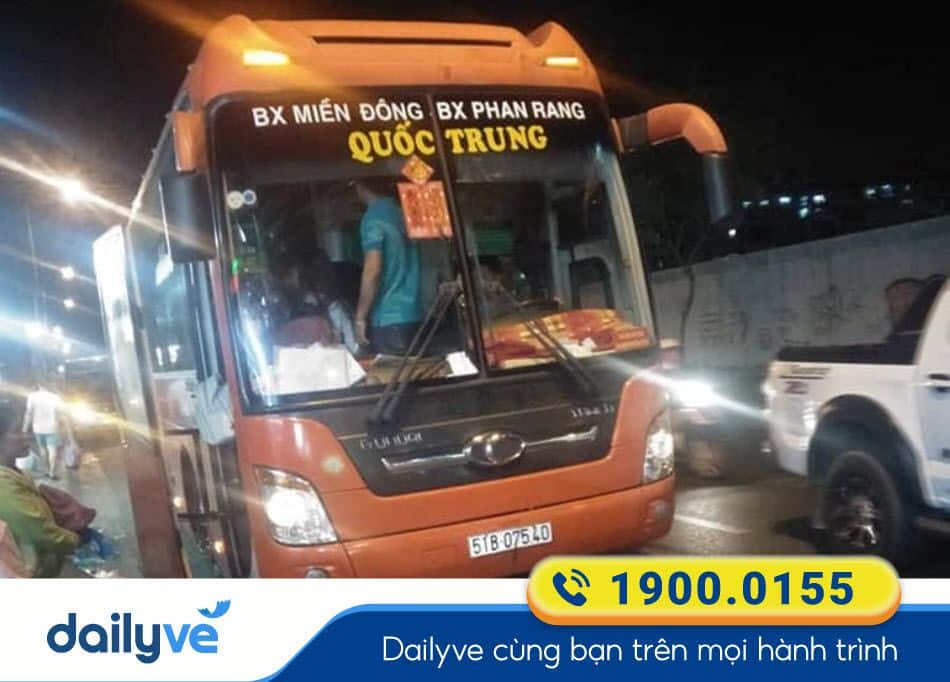 Nhà xe Quốc Trung Ninh Thuận - Sài Gòn