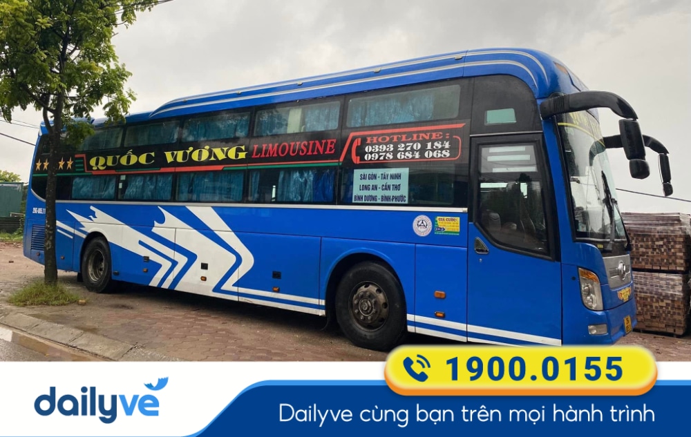 Nhà xe Quốc Vương Limousine tuyến Hà Nội đi Sài Gòn