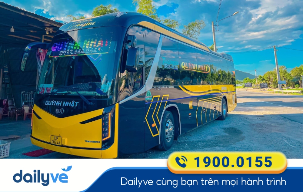 Nhà xe Quỳnh Nhật tuyến Hà Tĩnh đi Đà Nẵng