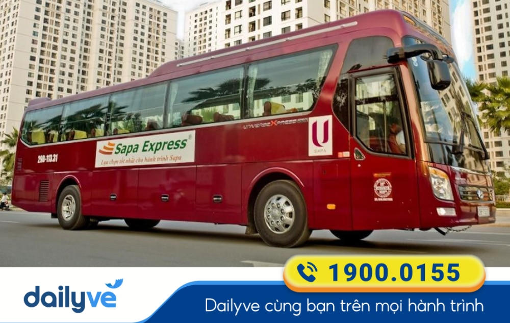 Nhà xe Sapa Express tuyến Hà Nội đi Lào Cai