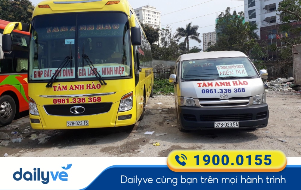 Nhà xe Tâm Anh Hào tuyến Bắc Ninh đi Thanh Hóa