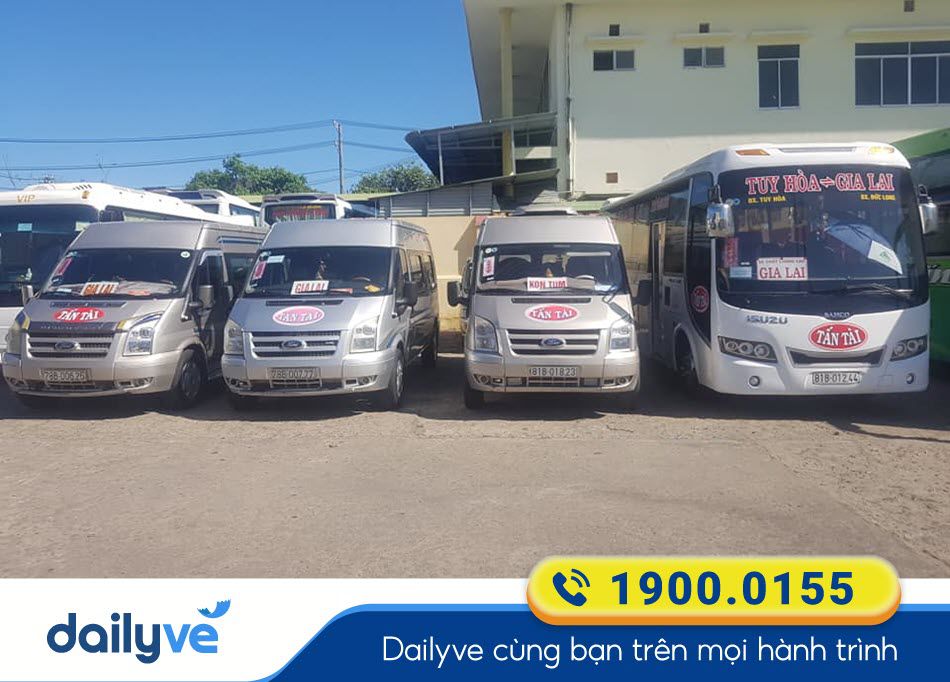 Nhà xe Tấn Tài Kon Tum đi Phú Yên