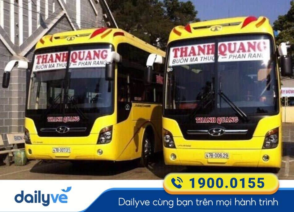 Nhà xe Thanh Quang Ninh Thuận đi Đắk Lắk