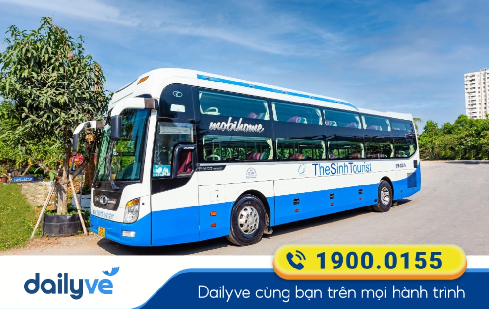Nhà xe The Sinh Tourist tuyến Nha Trang Khánh Hòa đi Phan Thiết Bình Thuận