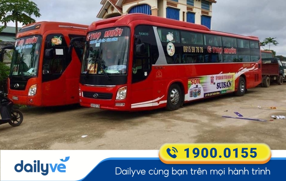 Nhà xe Thọ Mười tuyến Thái Nguyên đi Thanh Hóa