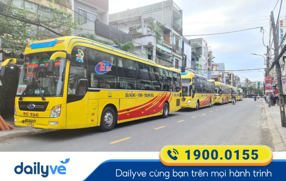 Nhà xe Tú Tạc tuyến Quảng Bình đi Đà Nẵng