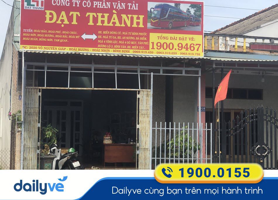 Văn phòng nhà xe Đạt Thành Hoài Nhơn - Bình Định