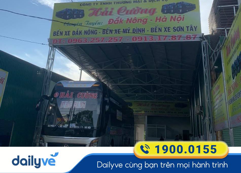 Văn phòng nhà xe Hải Cường tại Đắk Nông