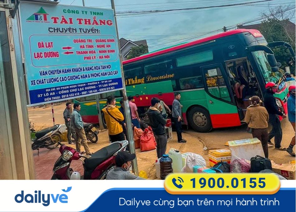 Văn phòng nhà xe Tài Thắng tại Đà Lạt - Lâm Đồng