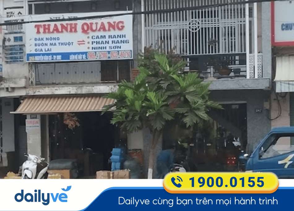 Văn phòng nhà xe Thanh Quang tại Buôn Ma Thuột - Đắk Lắk