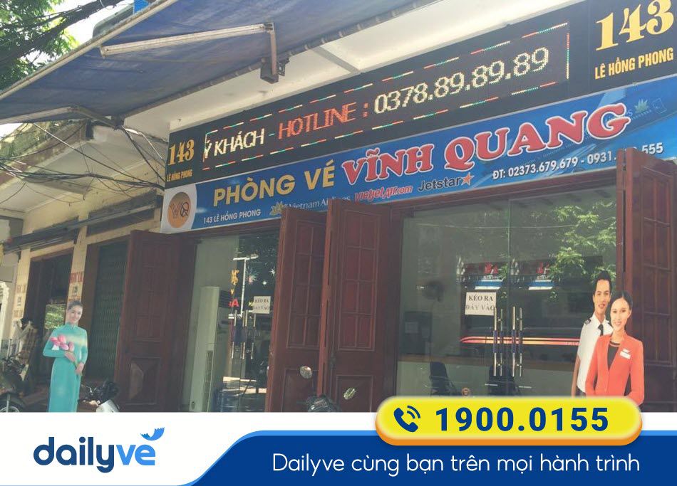 Văn phòng nhà xe Vĩnh Quang Limousine Thanh Hóa