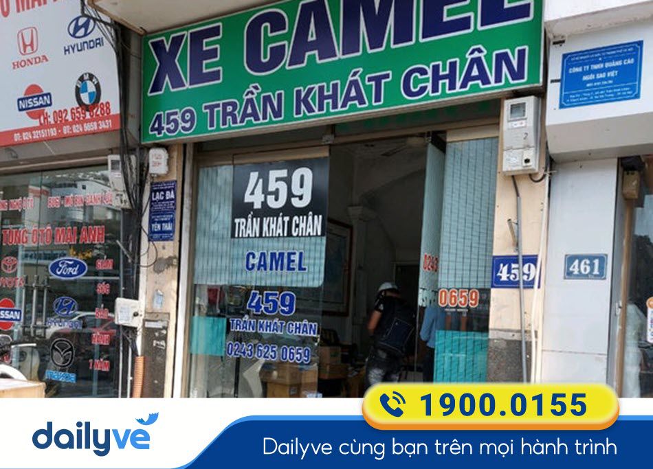 Văn phòng vé nhà xe Camel Travel tại Hà Nội