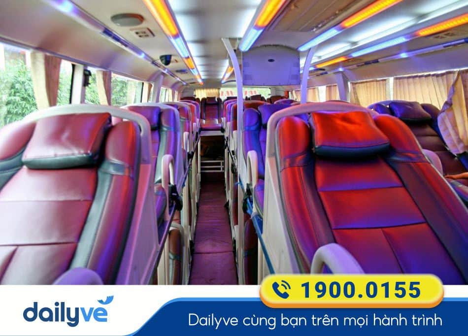 Xe giường nằm 40 chỗ của nhà xe Anh Khoa Thanh Hóa