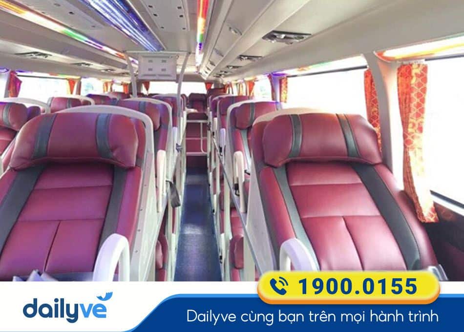 Xe giường nằm 40 chỗ của nhà xe Hải An Hà Tĩnh