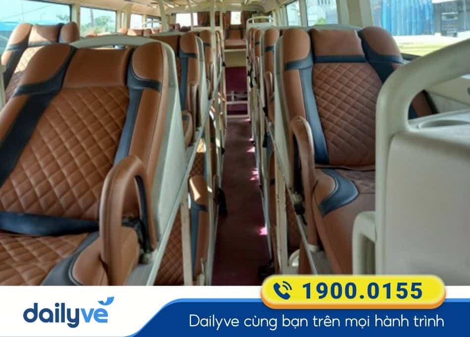 Dòng xe giường nằm 40 chỗ của xe Tâm Phong Sóc Trăng