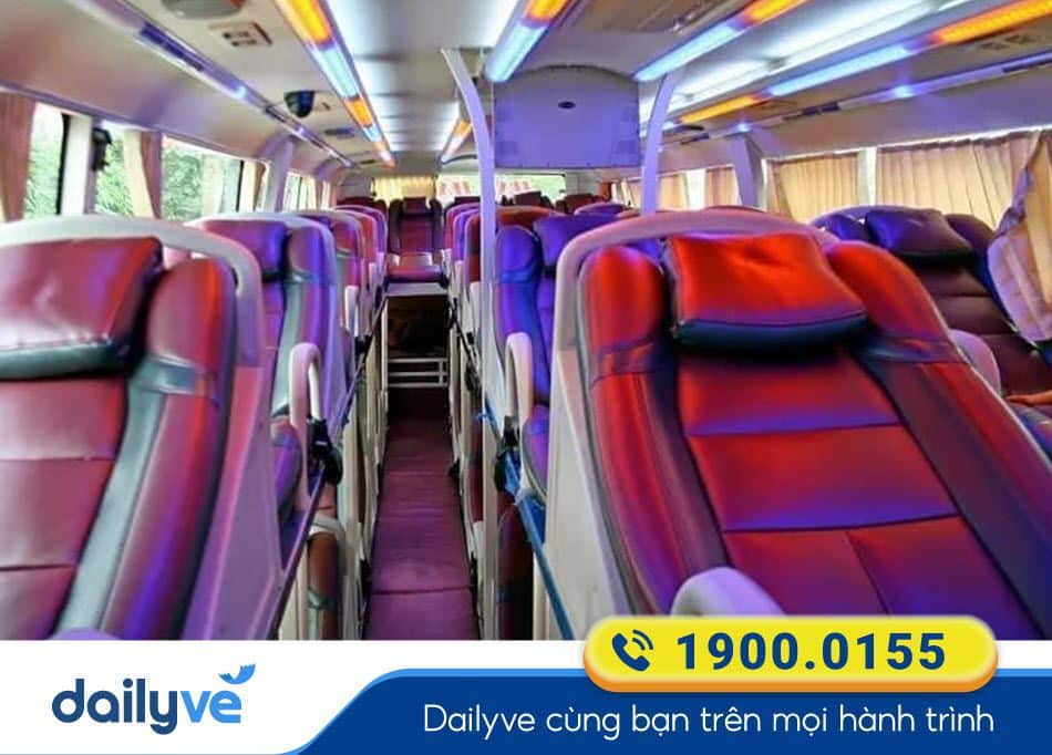 Dòng xe giường nằm 40 chỗ của nhà xe Anh Phát Kon Tum