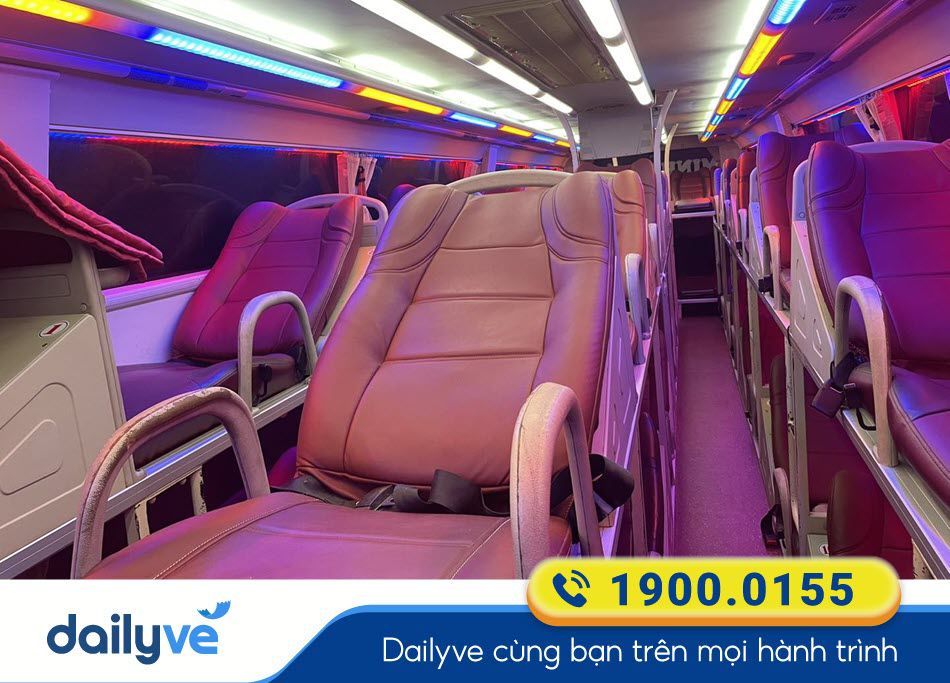 Xe giường nằm 44 chỗ của nhà xe Minh Quý Limousine