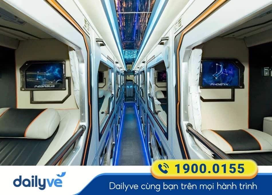 Dòng xe Limousine 22 phòng của nhà xe Tài Thắng Đà Lạt