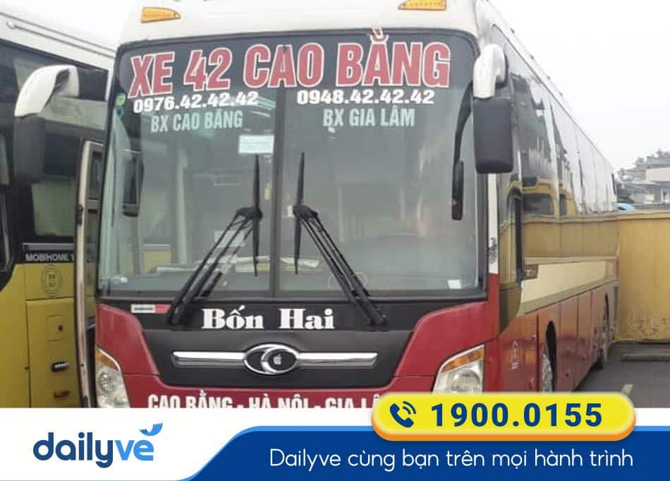 Nhà xe Xe 42 Cao Bằng đi Hà Nội
