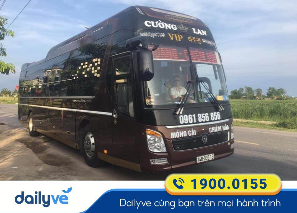 Nhà xe Cường Lan Móng Cái - Tuyên Quang