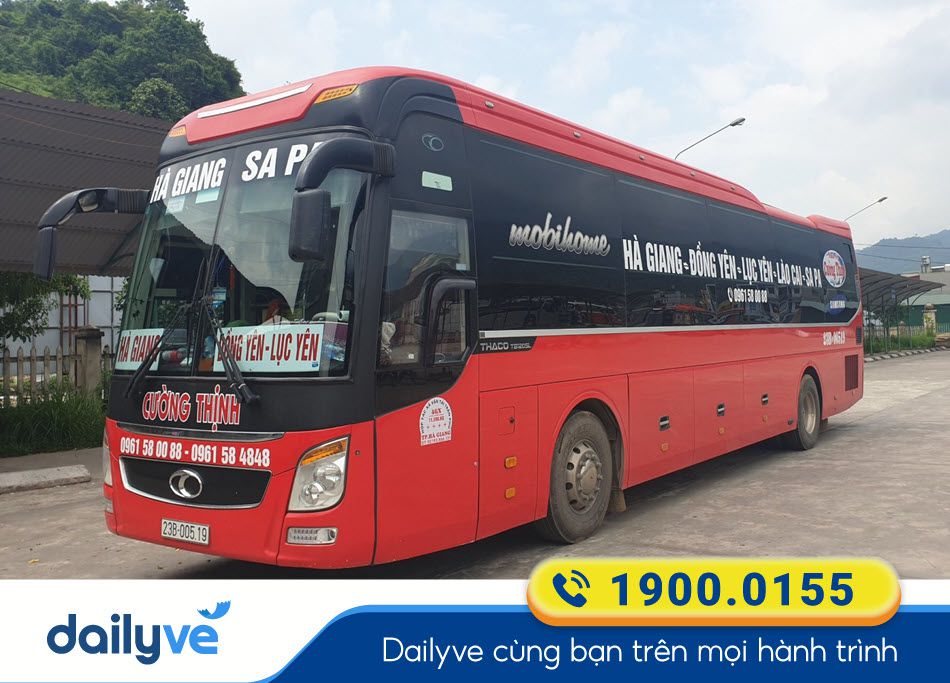 Nhà xe Cường Thịnh Lào Cai - Hà Giang