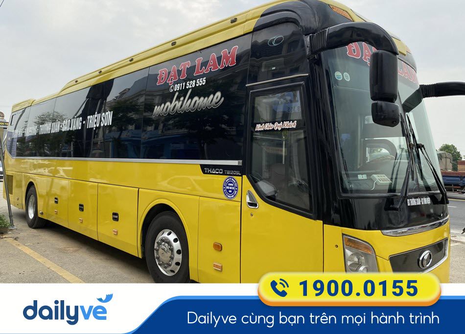 Nhà xe Đạt Lam Hải Phòng - Thanh Hóa