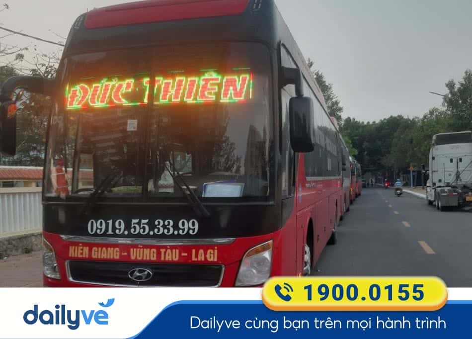 Nhà xe Đức Thiên Vũng Tàu đi Kiên Giang