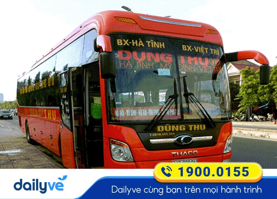 Nhà xe Dũng Thu Phú Thọ - Hà Tĩnh