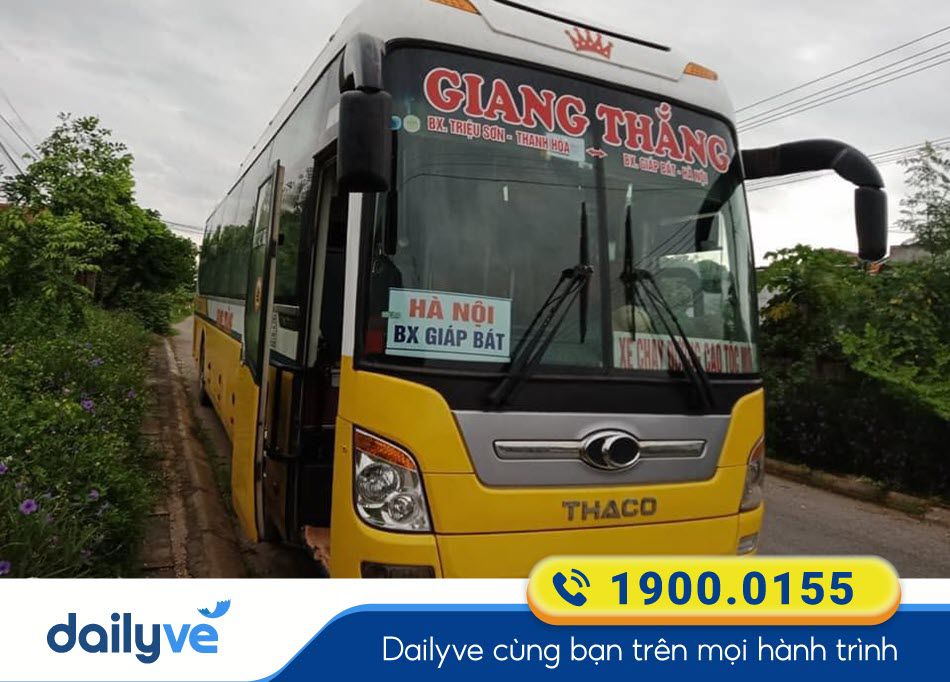 Nhà xe Giang Thắng Thanh Hóa - Hà Nội chất lượng cao