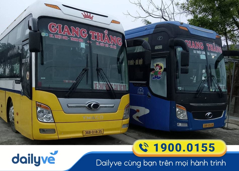 Nhà xe Giang Thắng Hà Nội về Thanh Hóa