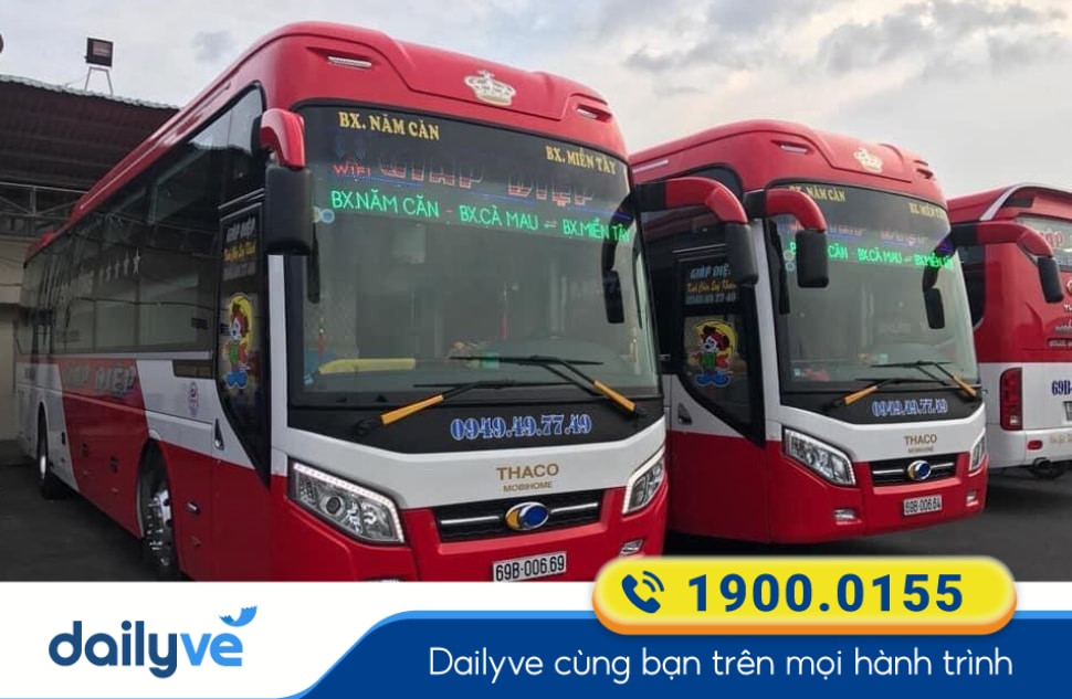 Nhà xe Giáp Diệp tuyên Bạc Liêu đi Sài Gòn