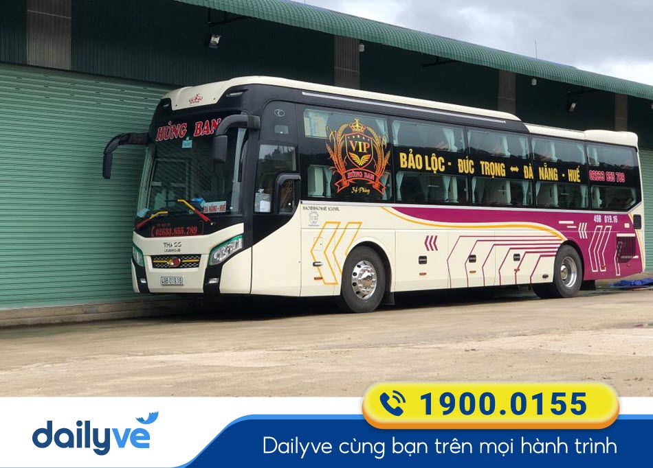 Nhà xe Hùng Ban Lâm Đồng - Đà Nẵng