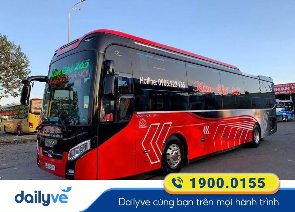 Nhà xe Kim Chi 265 Đà Nẵng đi Hà Nội