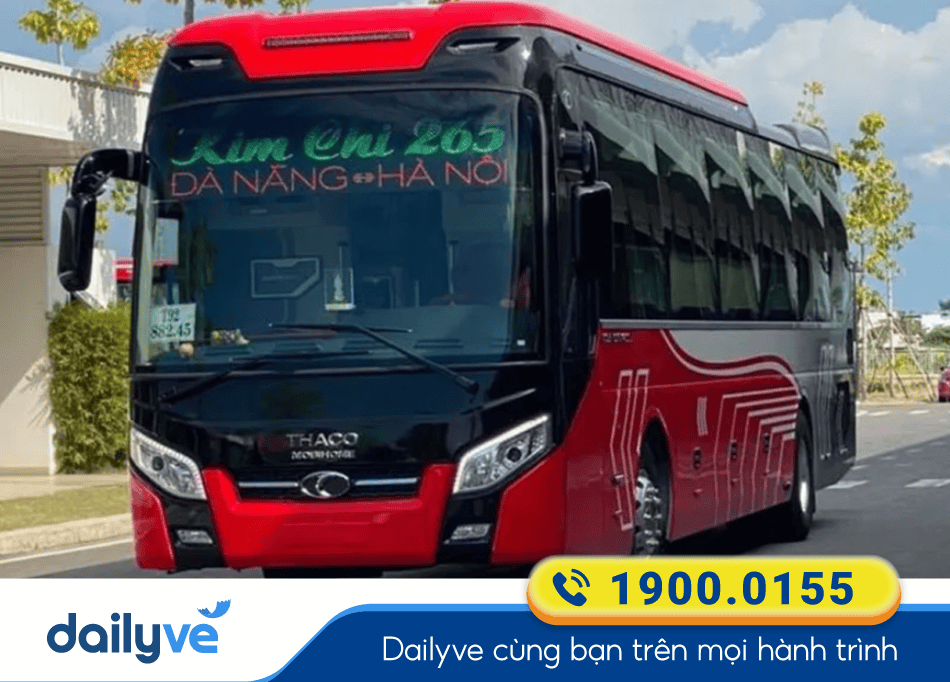 Nhà xe Kim Chi 265 Hà Nội đi Đà Nẵng