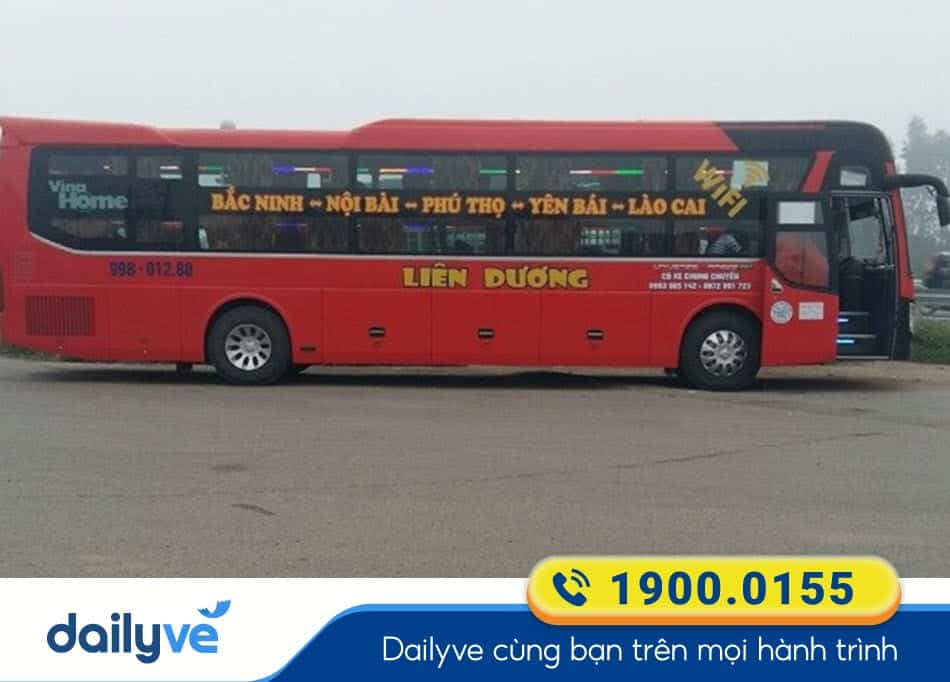 Nhà xe Liên Dương Hà Nội đi Lào Cai