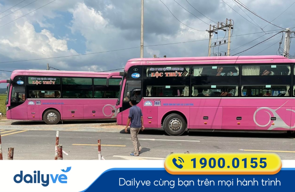Nhà xe Lộc Thủy tuyến Kon Tum đi Sài Gòn