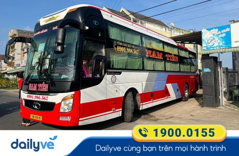 Nhà xe Nam Tiên tuyến Tuy Hòa đi Sài Gòn