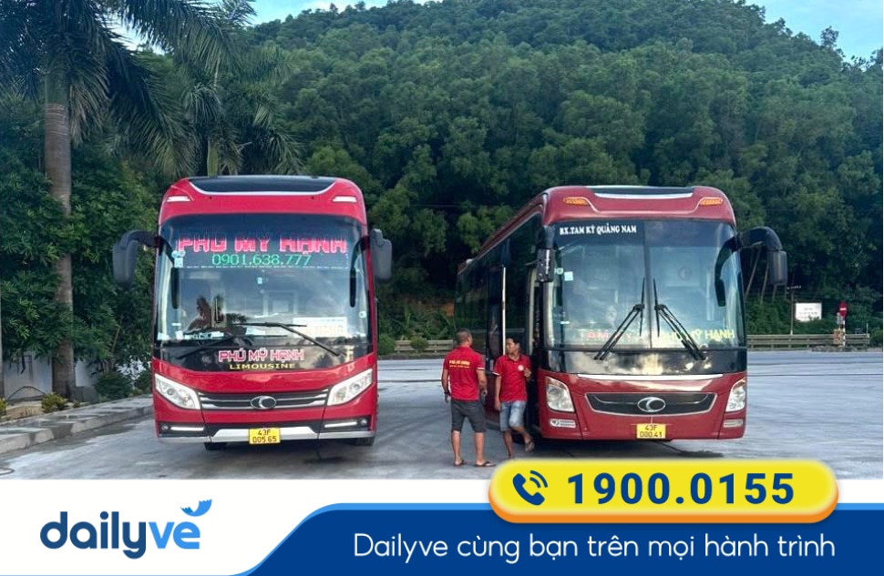Nhà xe Phú Mỹ Hạnh tuyến Hà Nội đi Quảng Nam