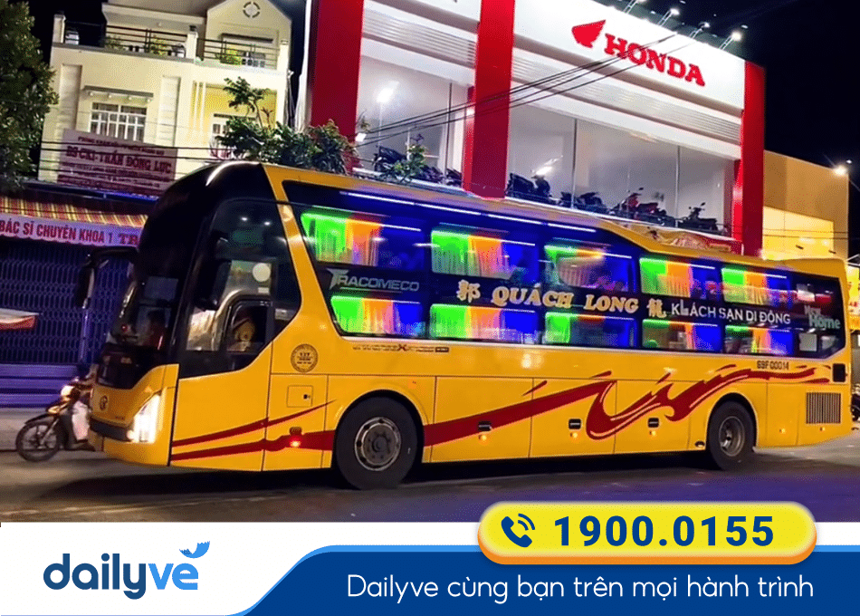 Nhà xe Quách Long Cà Mau đi Sài Gòn