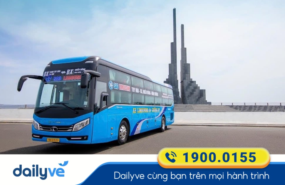 Nhà xe Sao Limousine tuyến Sài Gòn đi Phú Yên