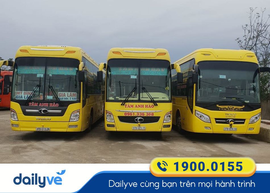 Nhà xe Tâm Anh Hào Nghệ An đi Hà Nội