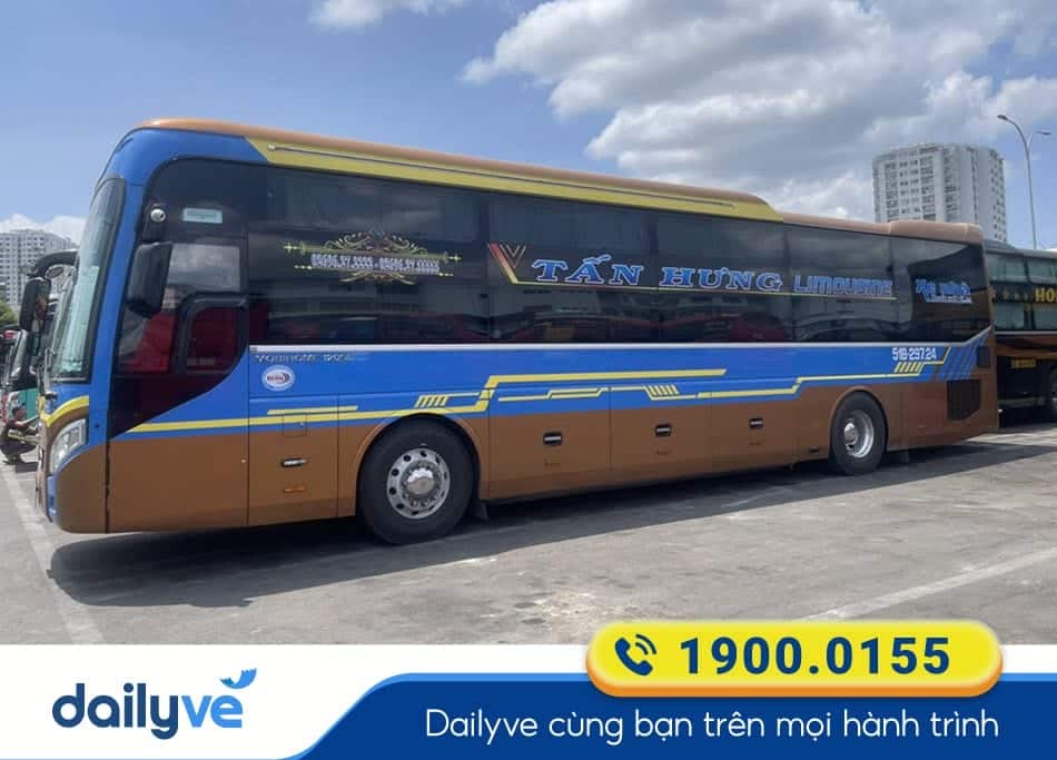 Nhà xe Tấn Hưng Sài Gòn đi Gia Lai