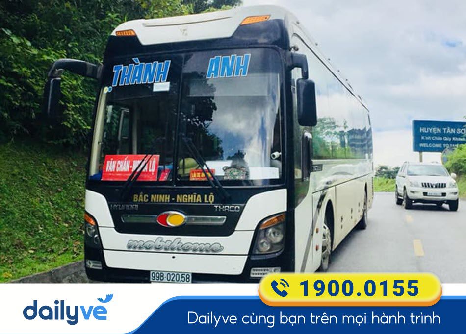 Nhà xe Thành Anh Nghĩa Lộ - Bắc Ninh