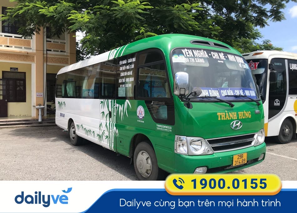 Nhà xe Thành Hưng Hà Nội đi Ninh Bình