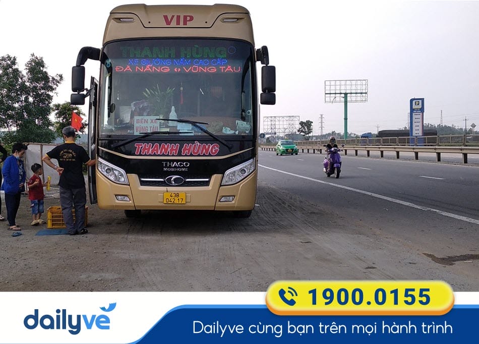 Nhà xe Thanh Hùng Vũng Tàu - Đà Nẵng