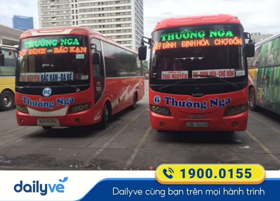 Nhà xe Thưởng Nga Hà Nội đi Bắc Kạn